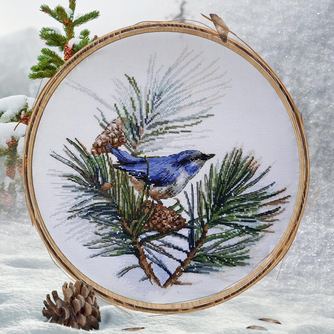 RTO Counted Cross Stitch kit Good News, 26x26,5cm, DIY