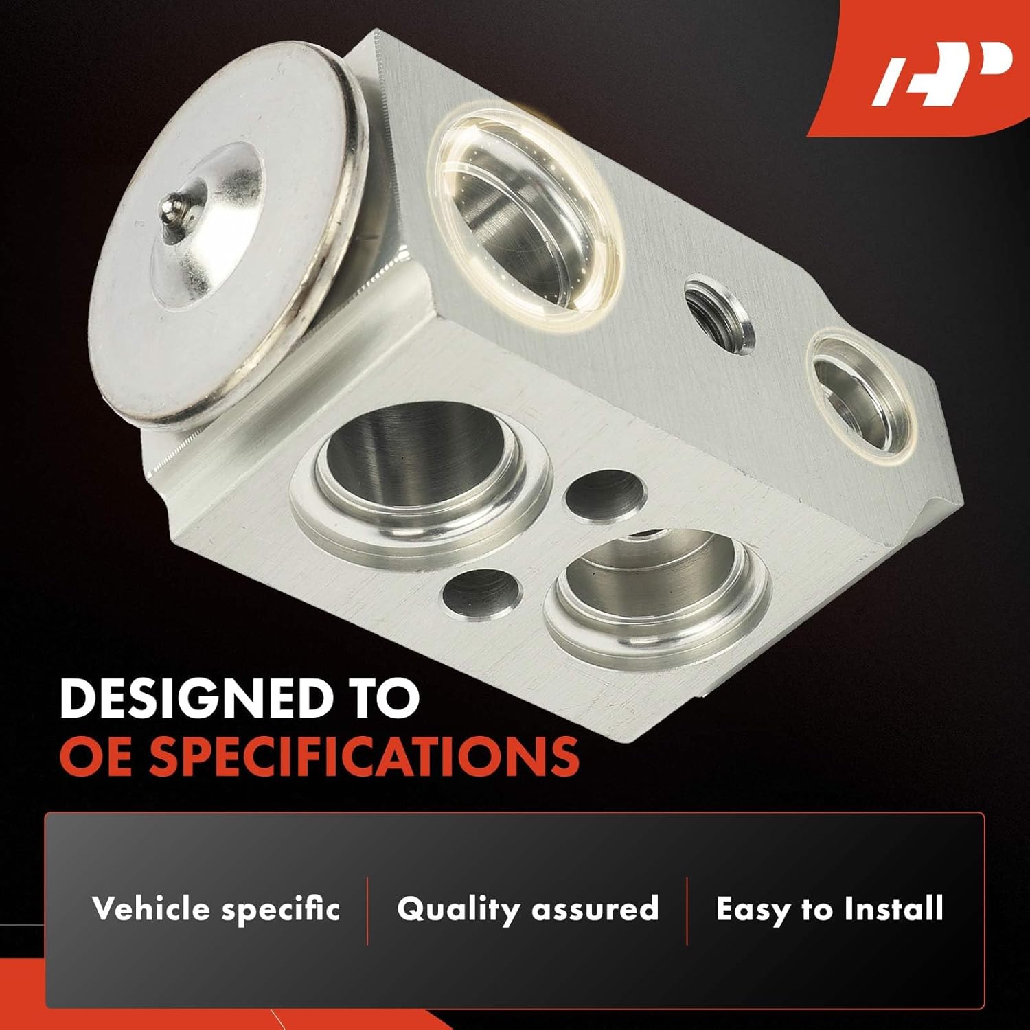 A-Premium AC Expansion Valve Compatible with Hyundai Sonata 2011-2015 2.4L, Ioniq 2017 & Kia Optima 2011-2014 2.4L