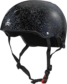 Triple Eight Certified Sweatsaver Helmet for Skateboarding, BMX, Roller Derby, Roller Skating, Inline Skating, Scooter and Bike