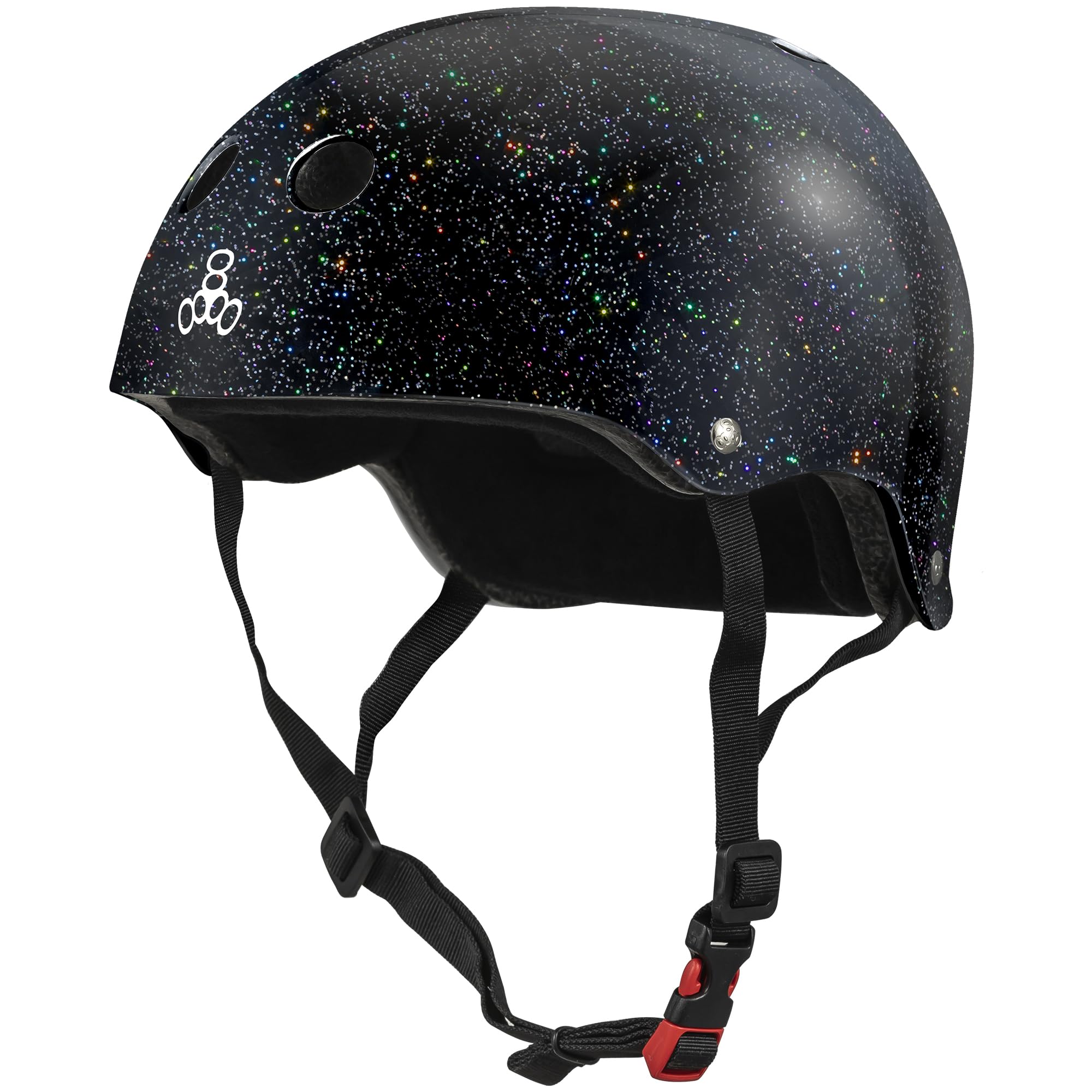Triple Eight Certified Sweatsaver Helmet for Skateboarding, BMX, Roller Derby, Roller Skating, Inline Skating, Scooter and Bike