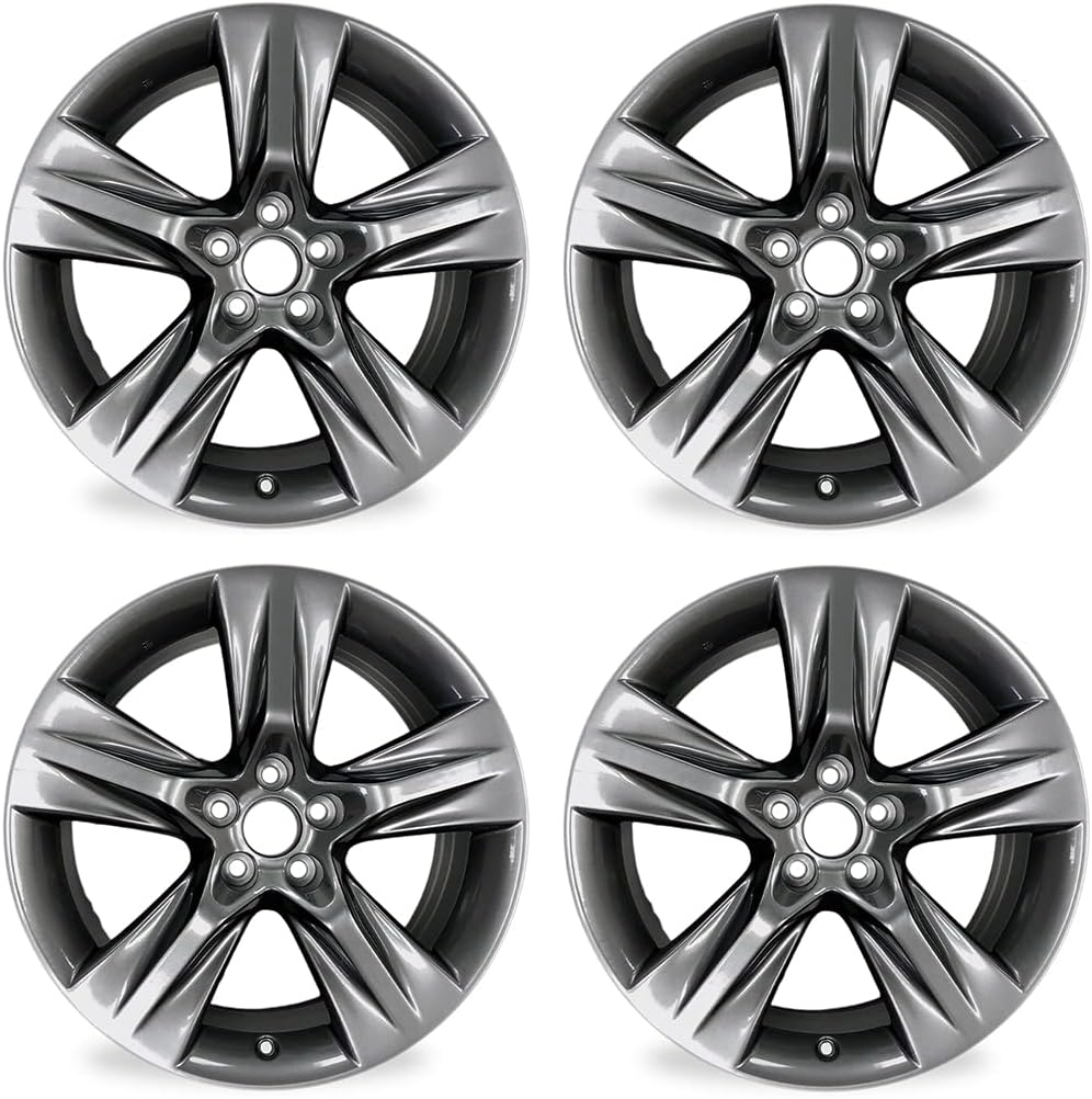 New Set of 19” 19x7.5 Inch Wheel for 2014–2019 Toyota Highlander | OEM Style Rims | Painted Satin | Direct Fit - OE Stock Specs | 75163