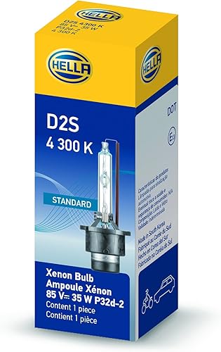 HELLA Bombilla estándar de xenón D2S 4300 K, (85 V, 35 W)