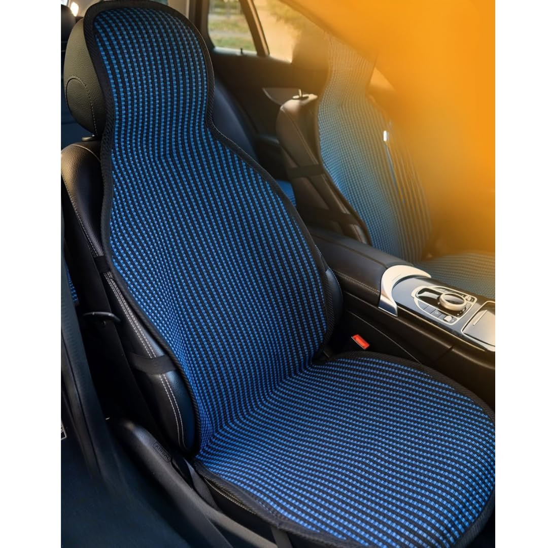Oto Koltuk Koruyucu Kılıf Terletmez Kilim Seti 2 Ön+1 Arka 3lü Set Universal Mavi