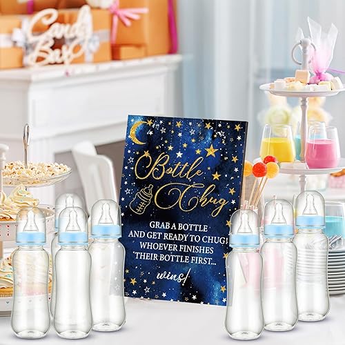 Vista 62 de TrelaCo Cool Baby Shower Games - Juego de regalo con temática de abejas y 12 biberones para baby shower, para juegos de abejas de panal, revelación