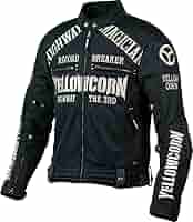 YELLOW CORN メッシュバイクジャケット Mサイズ BK/GM YELLOW CORN メッシュバイクジャケット Mサイズ BK/GM バイク