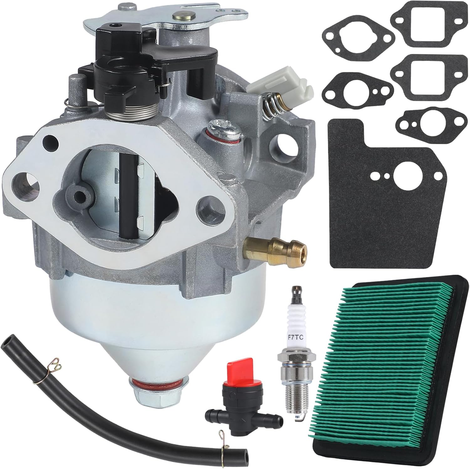 GCV170 Carburetor for Honda GCV200 HRN216 Lawn Mower HRX217K6 Pressure Washer Engine Compatible with GCV170LA S3B GCV200LA S3C Engine Replace 16100-Z9L-811