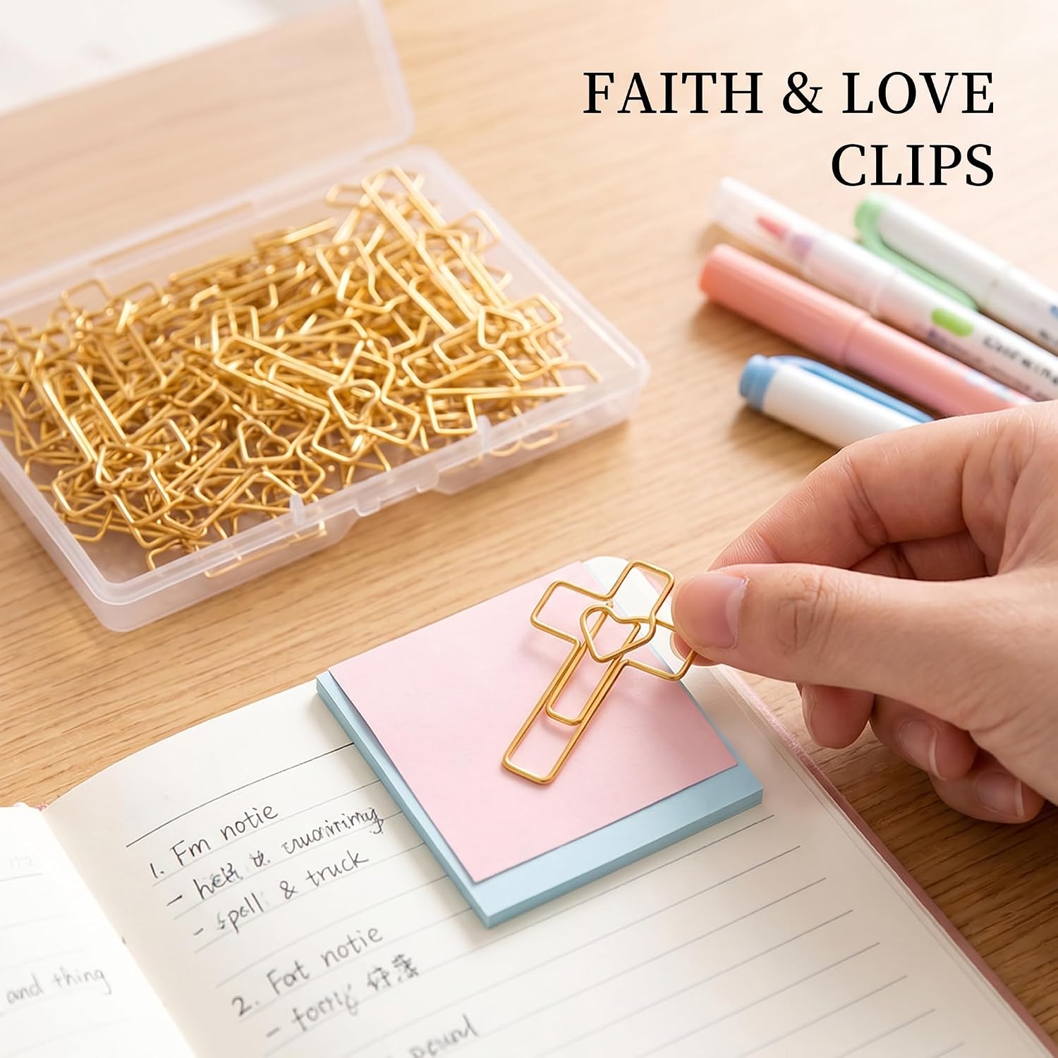 Dog Easter Basket, 50pcs Gold Heart Cross Dachshund Gifts for Women Metal Decorative Weiner Dog Decor Pet Sympathy Accessories for Christian Office School and Memory Remembrance Gift image 5