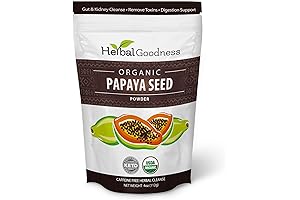 Organic Papaya Seeds - Remove Parasites & Cleanse Your Gut