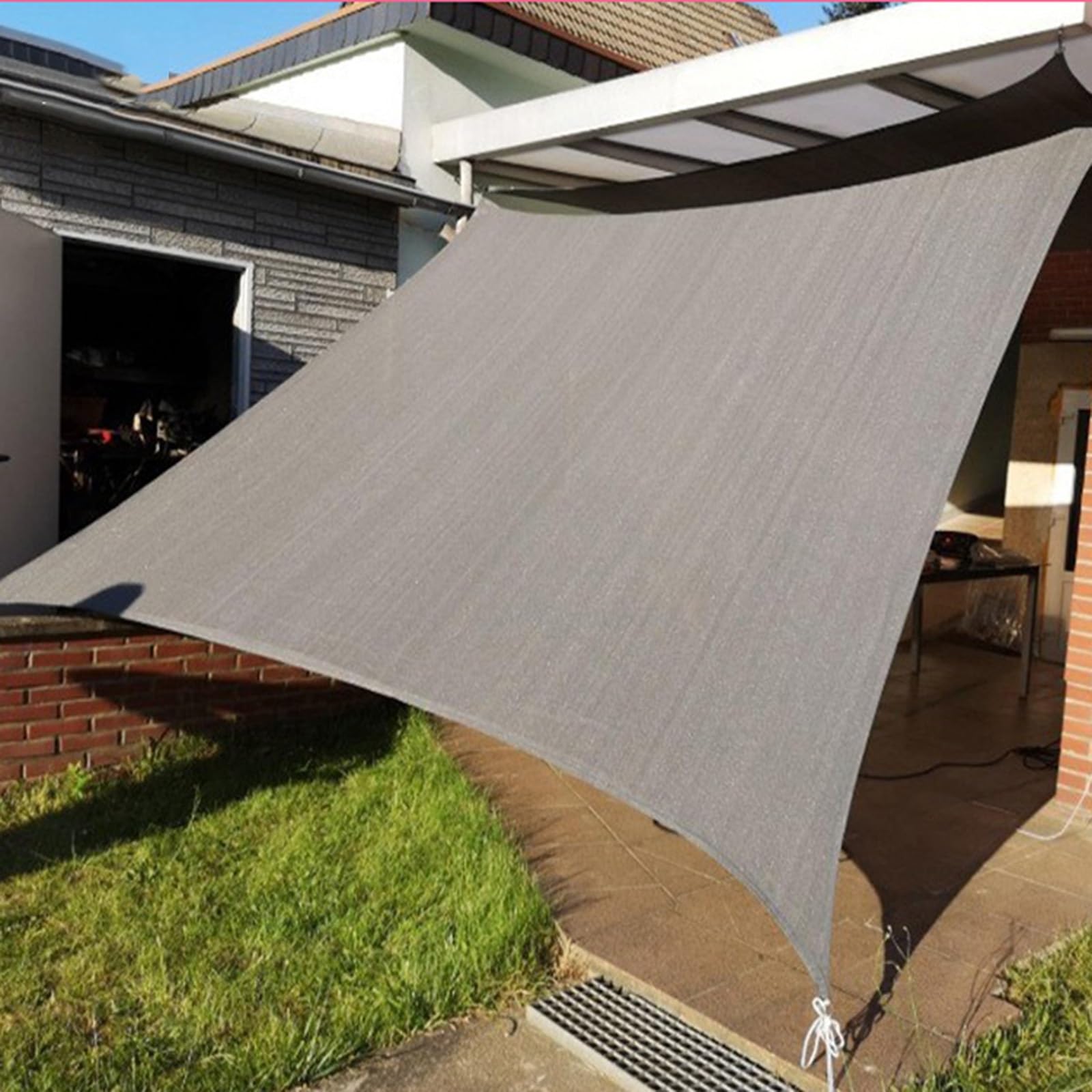 Tenda parasole impermeabile da giardino, per terrazza, feste, hotel, bar, per esterni, ventilata, per rinfrescare l'estate, ideale per garage e auto