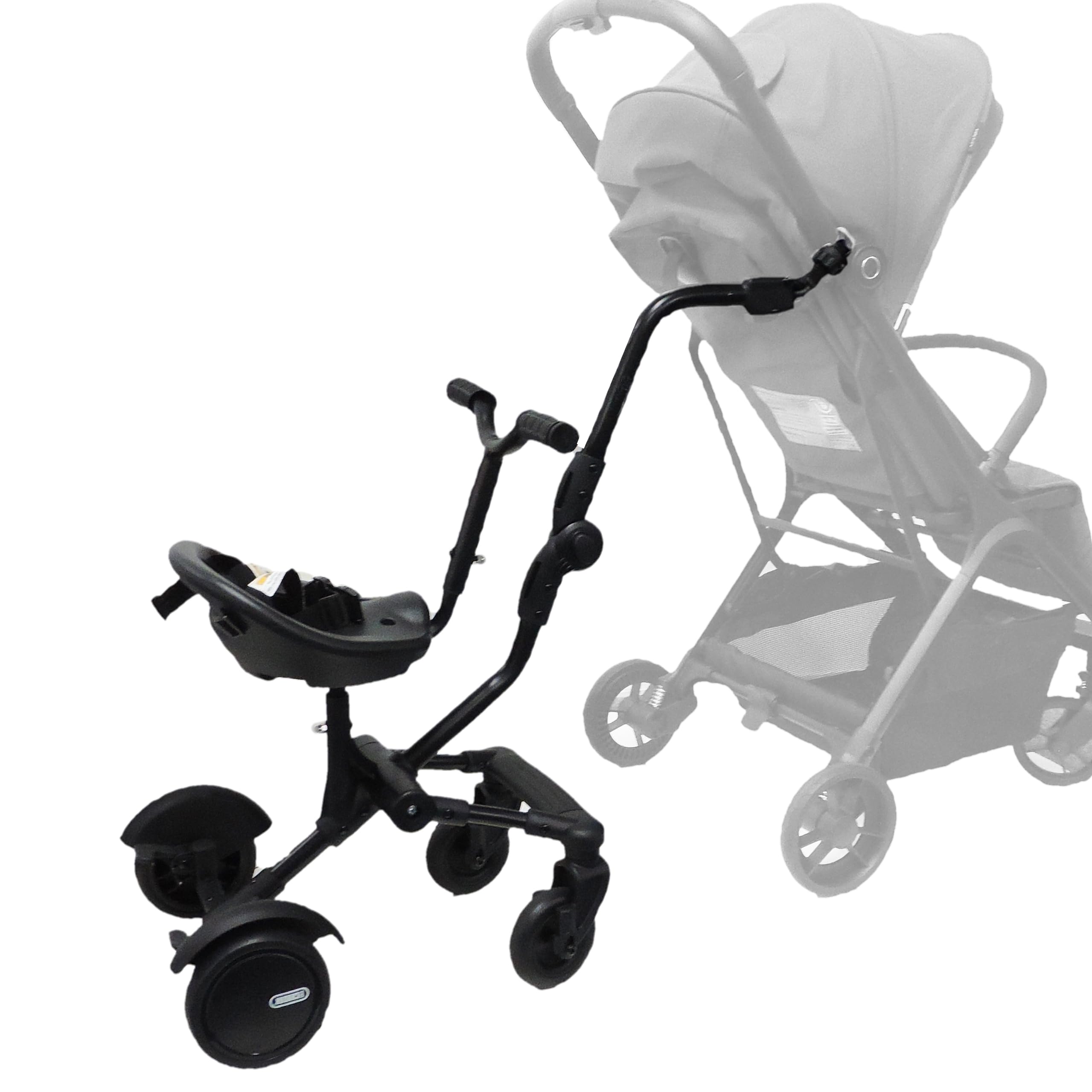 EICHHORN Kinderwagen Downtown Rider - Seggiolino per fratelli e passeggini, per bambini dai 15 mesi fino a 25 kg