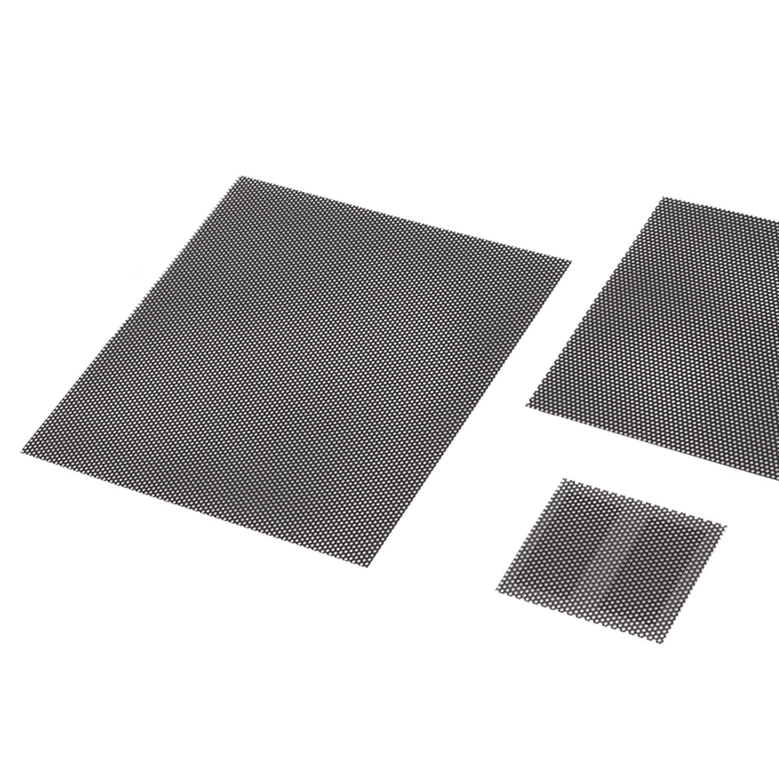 Staubschutzfilter für Series X, 3-teiliges PVC-Topcase-Entlüftungs-Staubschutzfilter-Abdeckungs-Staubfilter-Set, Schwarz, Nur für Series X