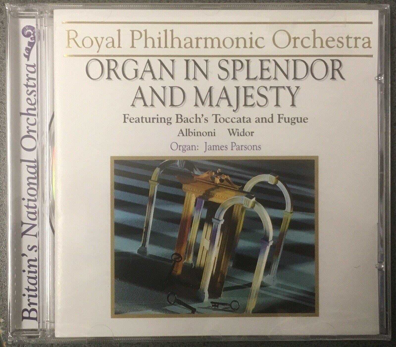 Organ in Splendor & Majesty [Audio CD] Parsons, James and Rpo