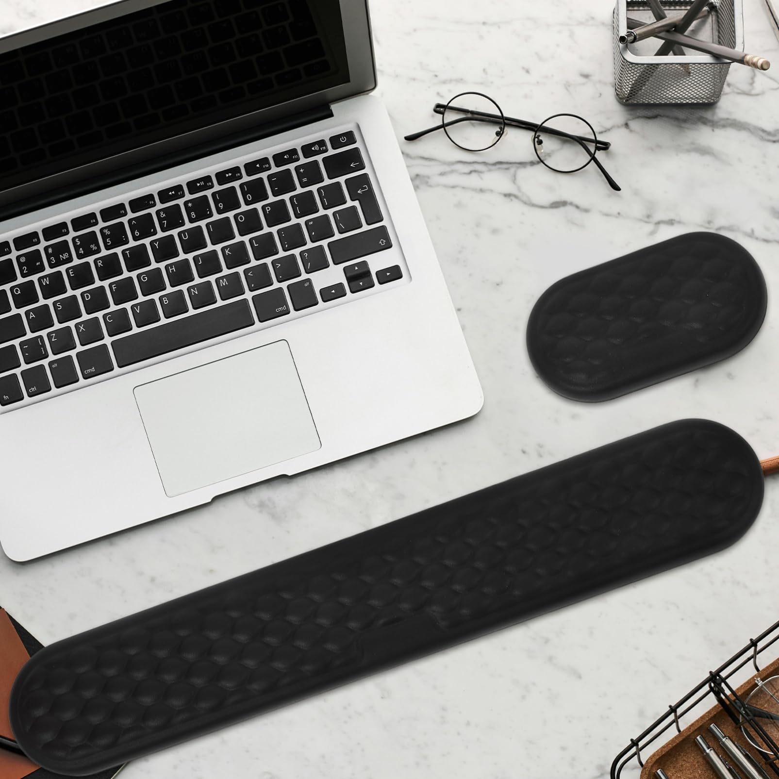 Handgelenkstütze Für Tastatur Ergonomische Handgelenkauflage Für Maus Handgelenkauflagekissen Für Büro Und Gaming Made of Silicone Material