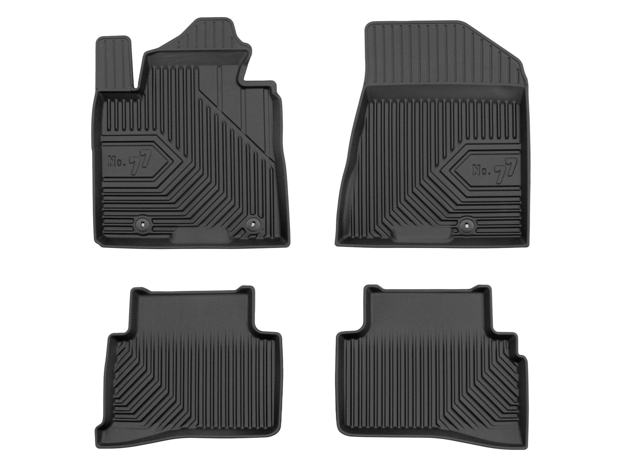 Dywaniki 3D TPE kompatybilne z Kia Sportage IV (2015-2018), komplet, NO77
