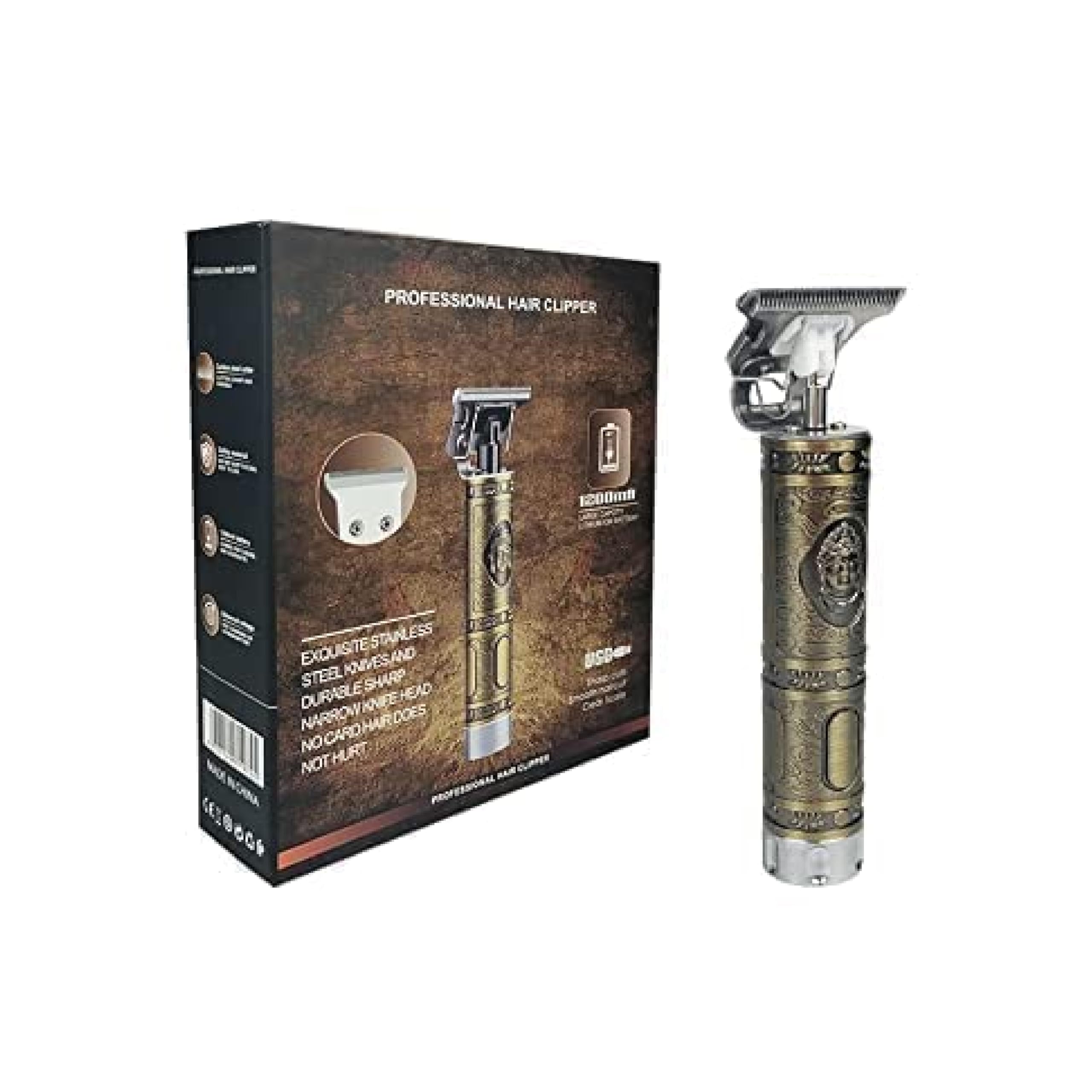 URBAN THREADS Buddha Trimmer - Hair Trimmer For Men Buddha or Dragon Style Trimmer, Professional Hair Clipper, Adjustable Blade Clipper hair Machine-picture-45