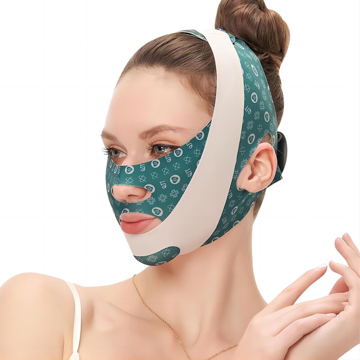 Face & Chin Lift Mask, Chin Strap Double Chin Eliminator