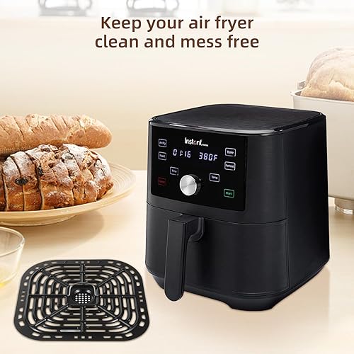 Miniatura 5 de Bandeja de repuesto para freidora de aire instantánea original Vortex de 6 cuartos de galón, placa de parrilla para Instant Vortex de 6 cuartos de
