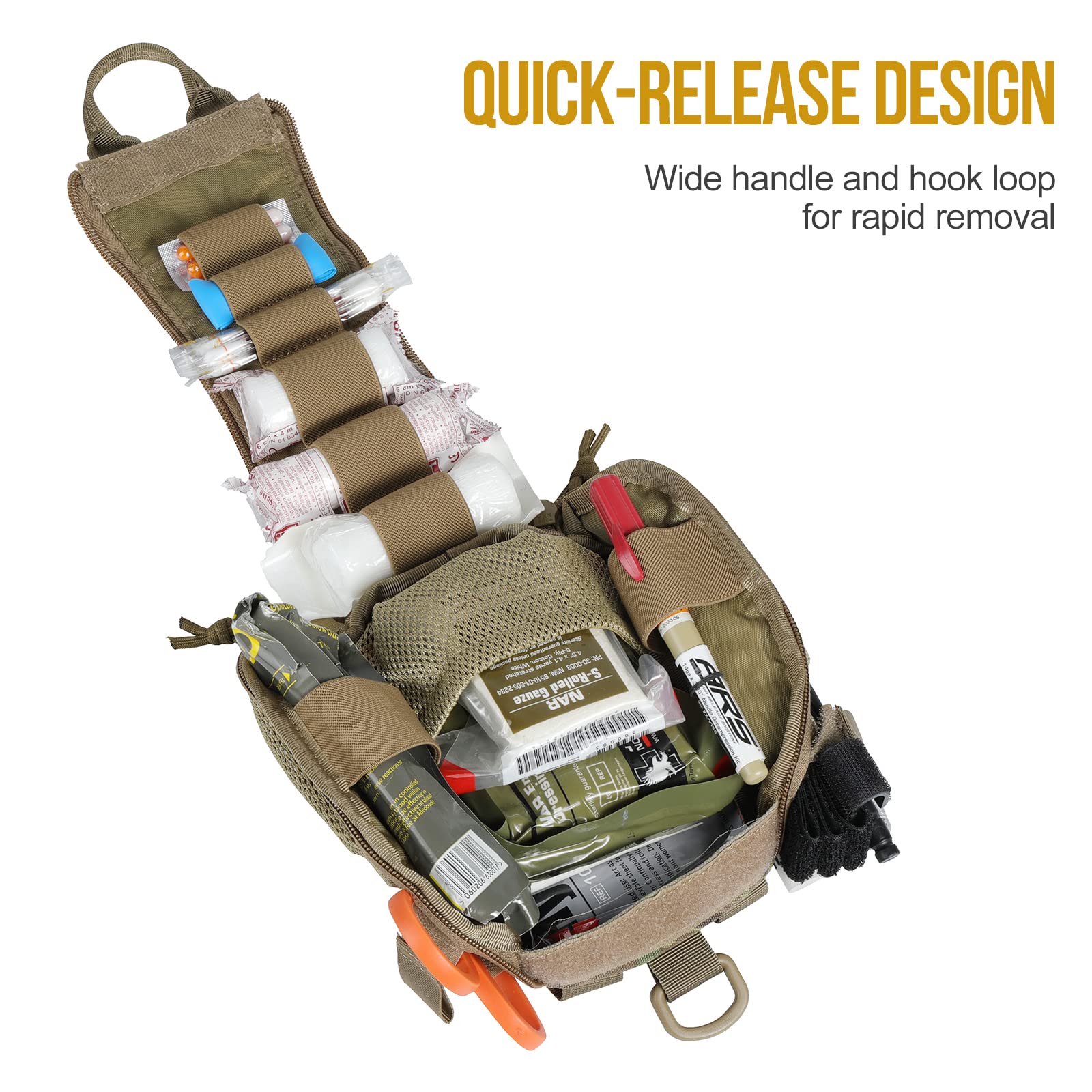 Tactical MOLLE First Aid Pouch Tactical Medical Pouch MOLLE