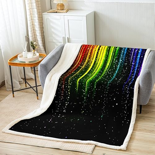 Miniatura 16 de Manfei Manta de girasol con diseño de gnomo de primavera de flores amarillas para decoración de habitación de niños y niñas, manta floral de camión