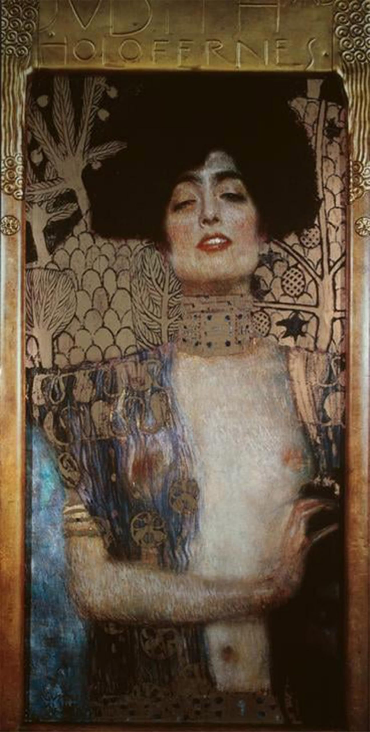 POSTERIIk Vintage Art Print Images Pictures Print Judith Mit Dem Haupt Des Holofernes by Gustav Klimt Modern Colour Posters for Office Home Decor 60x90cm