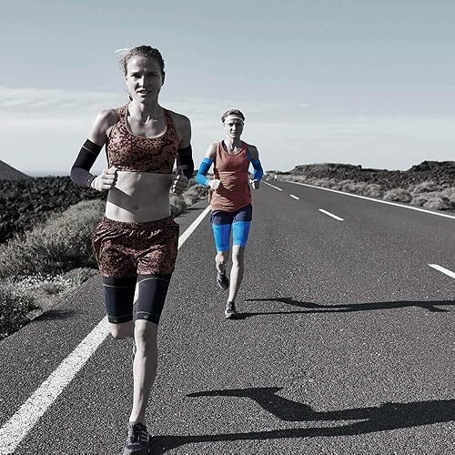 Miniatura 9 de Bauerfeind Mangas deportivas de compresión para brazos, compresión de gradiente que mejora la circulación de oxígenosangre - 1 par