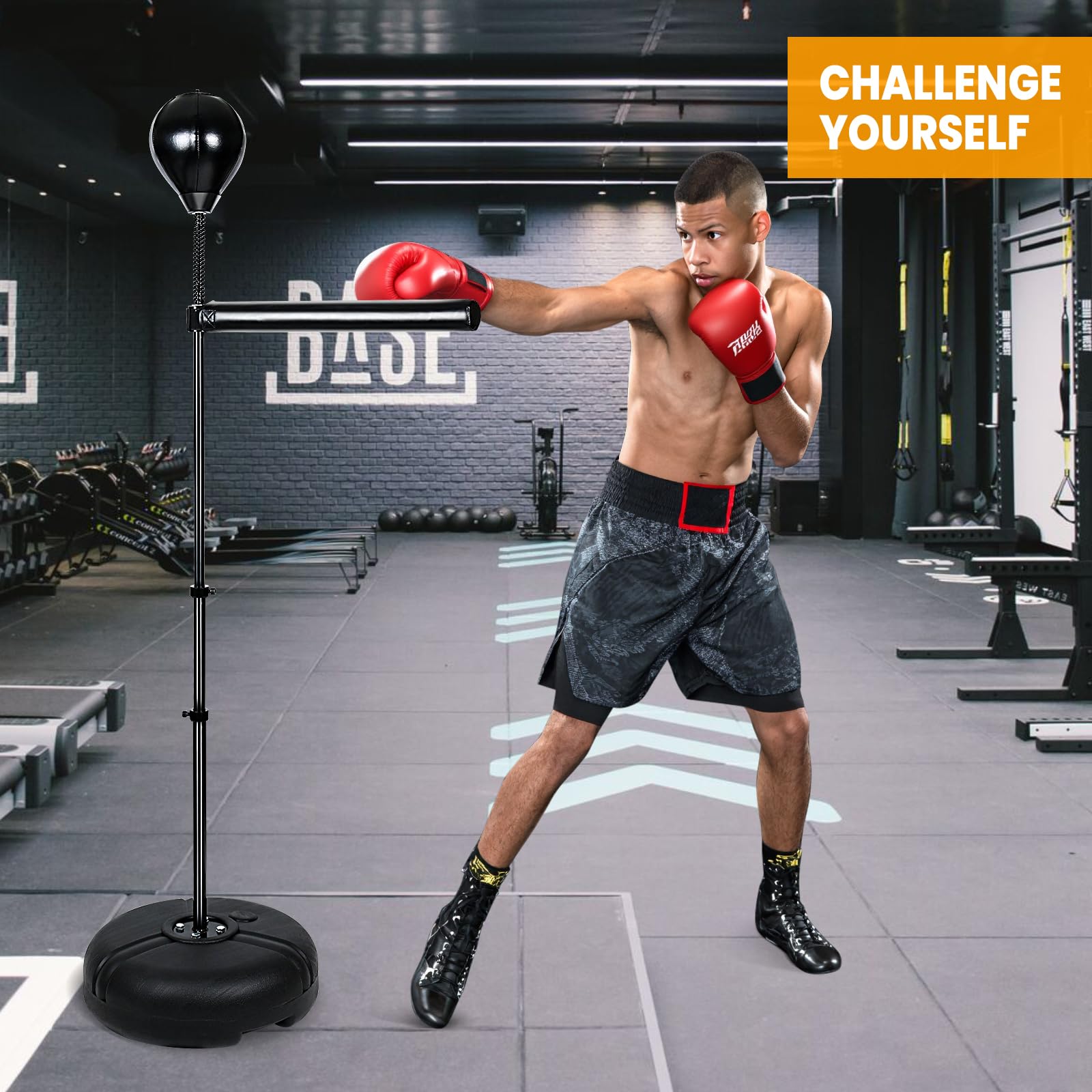 Amazon.com : INNOLIFE Speed Punching Bag - Adjustable Reflex