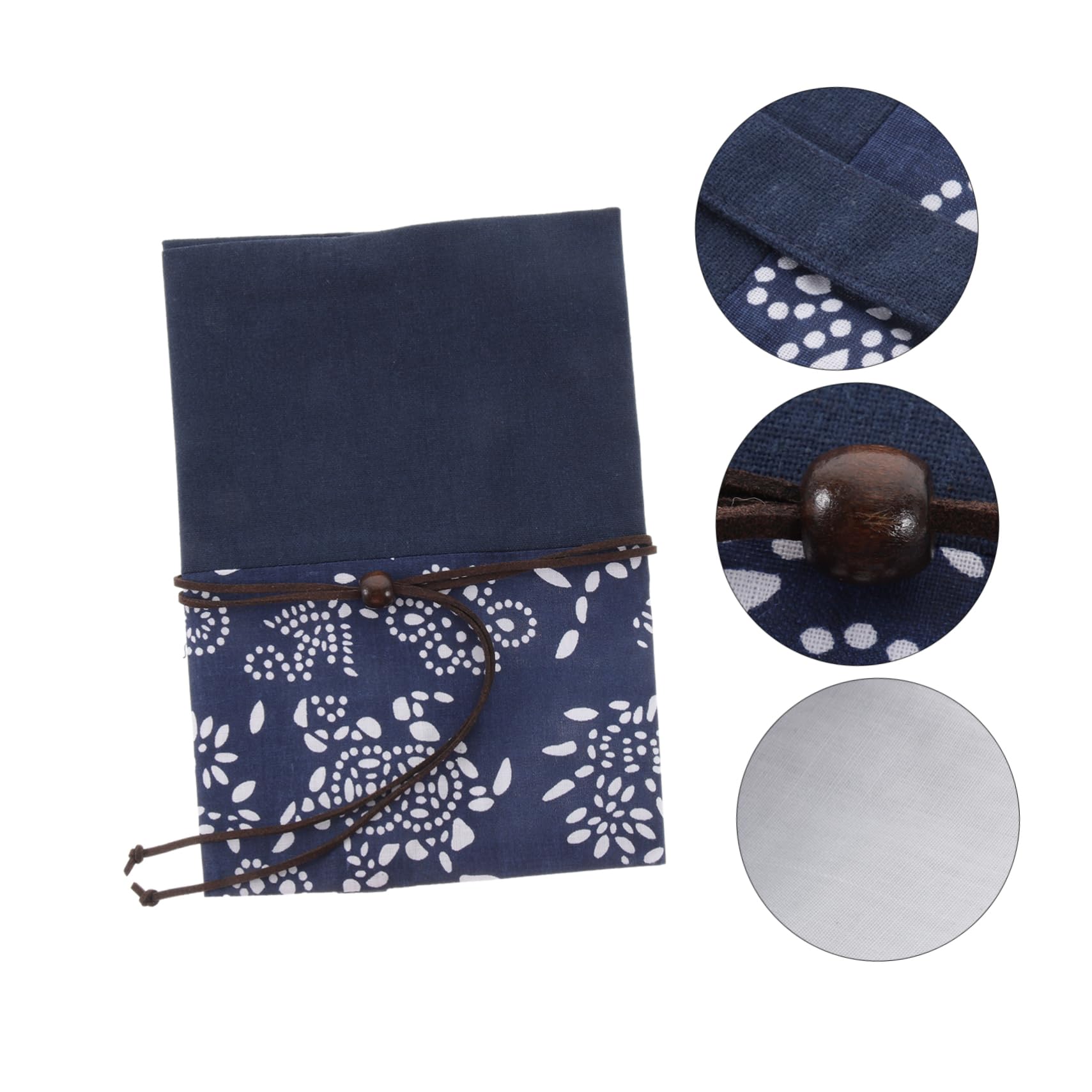 SHINEOFI Lot De 3 Couvertures De Livre En Tissu Teint Bleu Encre Protection De Livre Protection De Livre Film De Couverture USB Reliure De Livre Bandeaux Support Ruban Adhésif