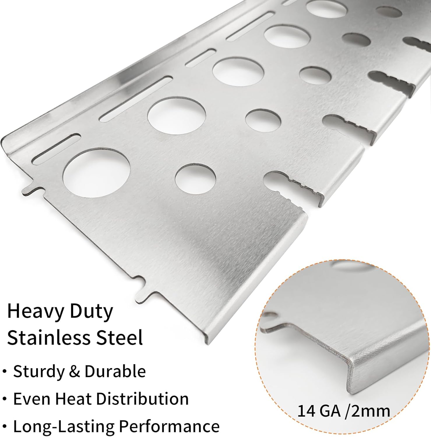 71502 Multifunctional Warming Rack for Napoleon Rogue 525 PRO 525 BBQ Grill Parts Stainless Steel Warming Rack Replacement for Napoleon Grill Accessories