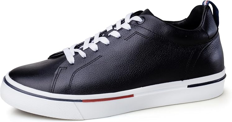 Lorenzo Mens Invisible Elevator Shoes Gain 3.15 8 cm Height Genuine Leather Lorenzo Casual Everyday Style Inches Taller