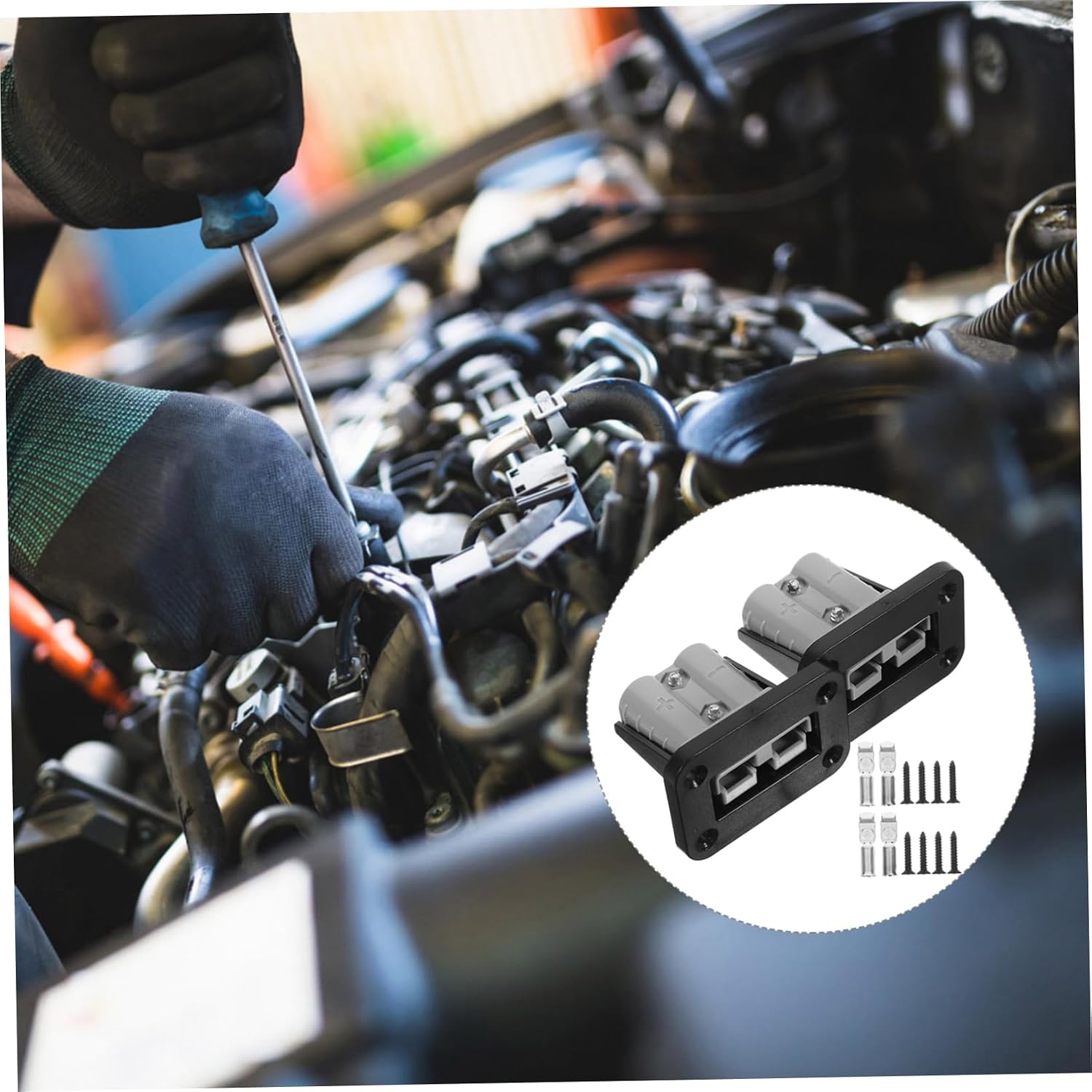 8pcs Efficient Quick Connect Wire Connectors Battery Quick Connector for Winch Trailer
