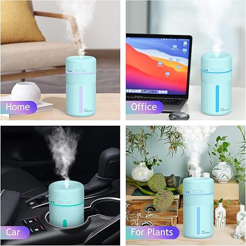 Miniatura 3 de Humidificadores pequeños para dormitorio, mini humidificador, humidificador de viaje, humidificador de automóvil, humidificador de plantas en