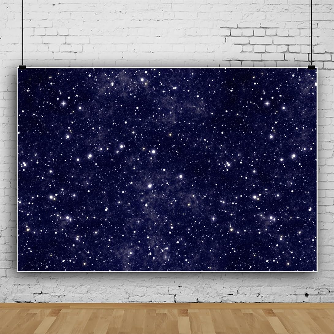 Amazon.com : 5x4ft Night Sky Star Backdrop Universe Out Space Theme ...