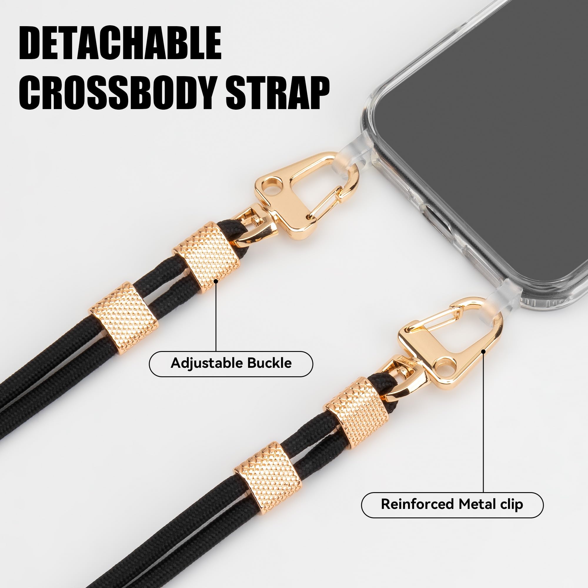 Amazon.com: Lawonda Clear Case for iPhone 17 Pro Case Crossbody