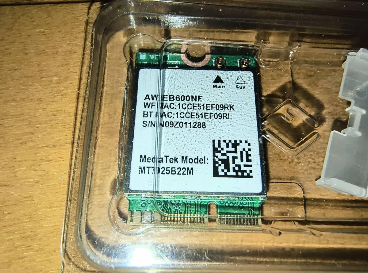 Amazon.co.jp: MediaTek MT7925 無線LAN Wi-Fi 7 Bluetooth 5.4