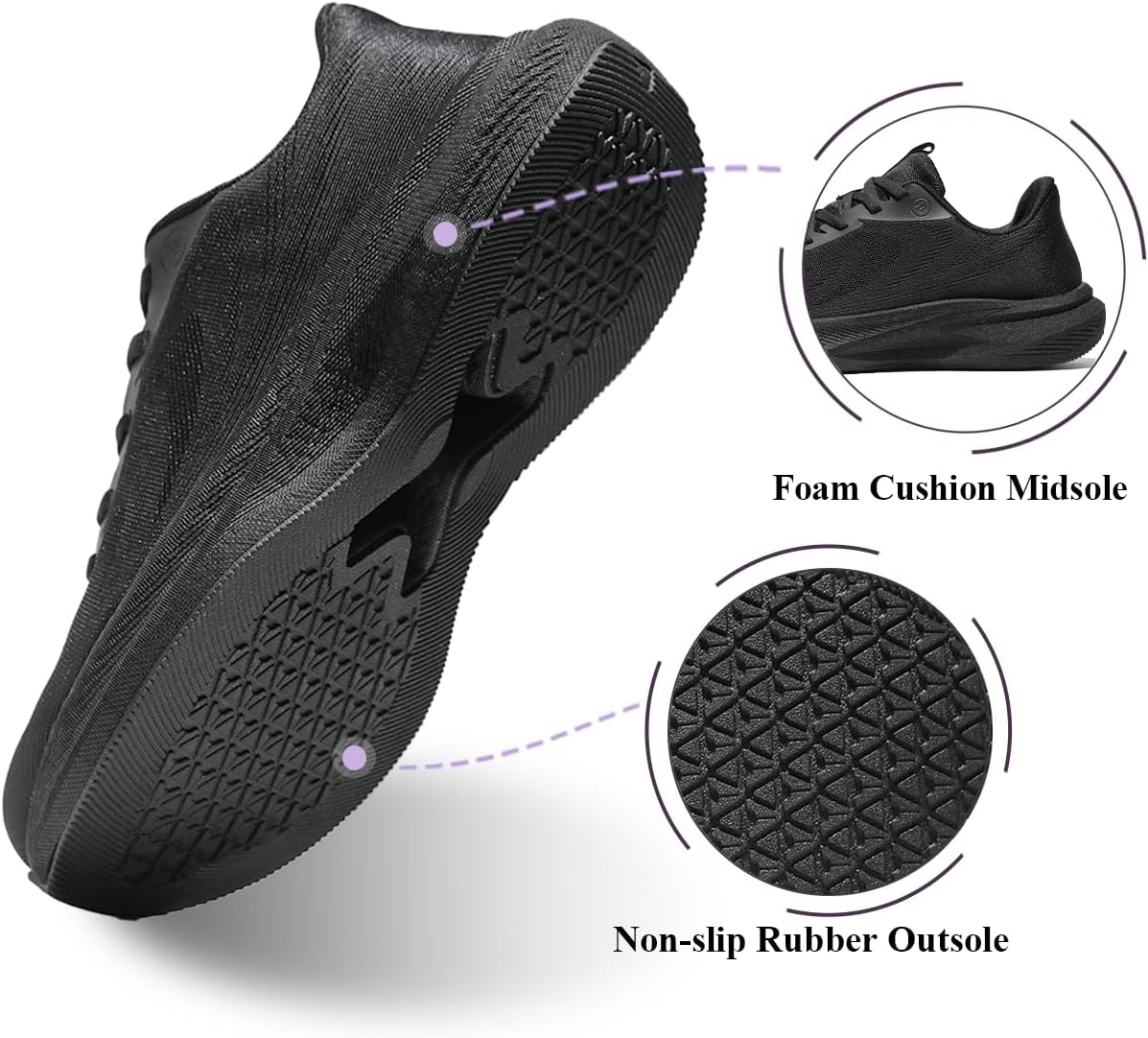 Zero Drop Extra Wide Toe Box Shoes for Man & Women, Lightweight Breathable Non-Slip Barefoot Sneakers for Gym, Trail & Casual - Image 5