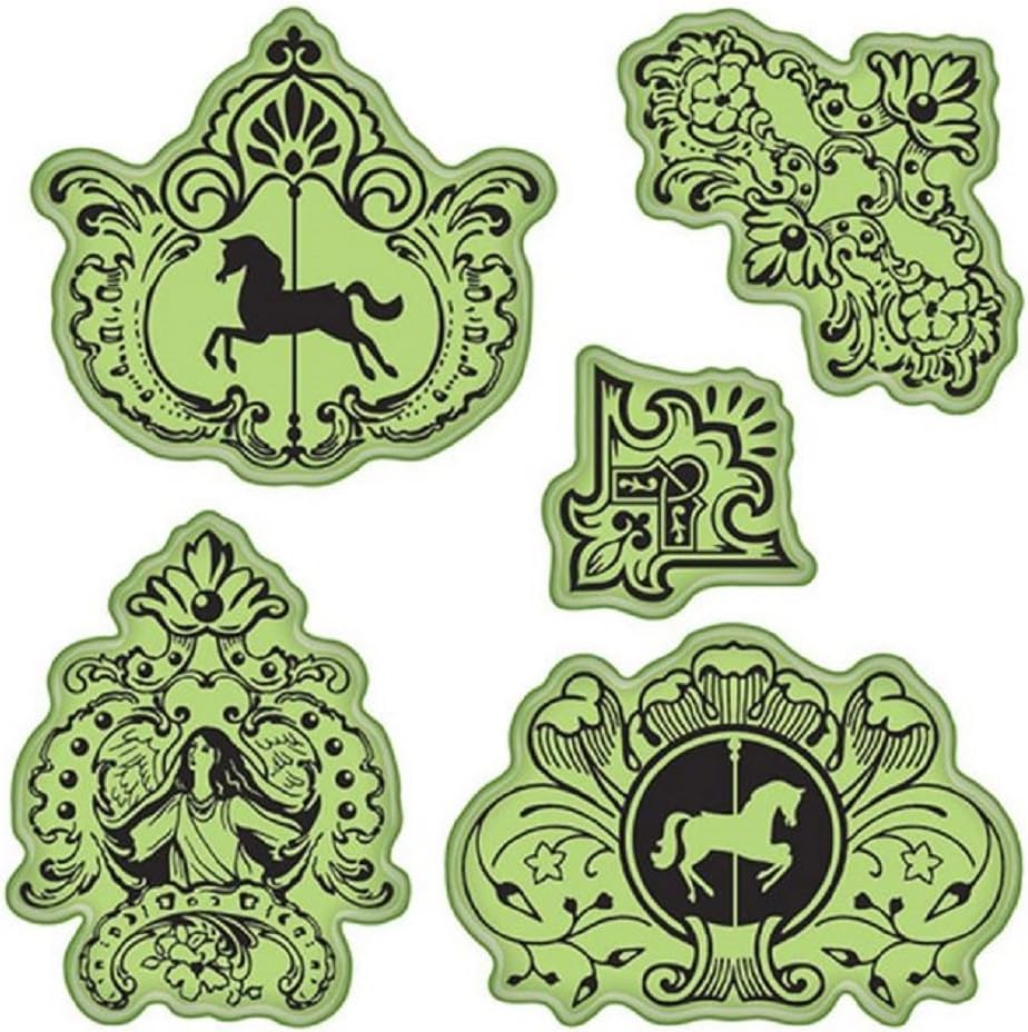 Inkadinkado Stamping Gear Cling Stamps, Religious Icons