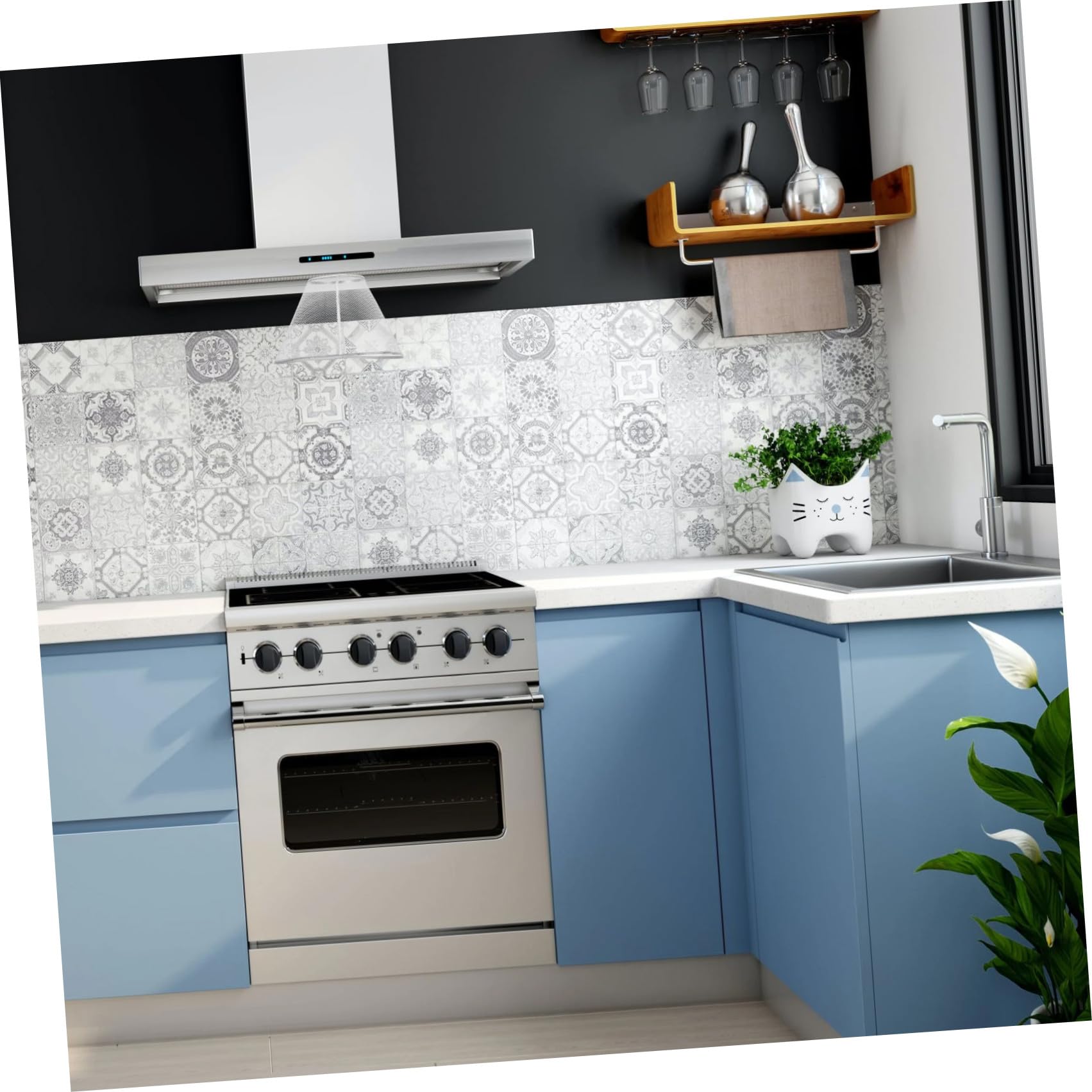 Angoily 3 Juegos Pantalla De Filtro Filtros De Ventilación Para El Hogar Cambio De Filtro De Grasa Accesorios Cocinita Rejilla Extractor Filtro De Campana Extractora 3 Piezas * 3