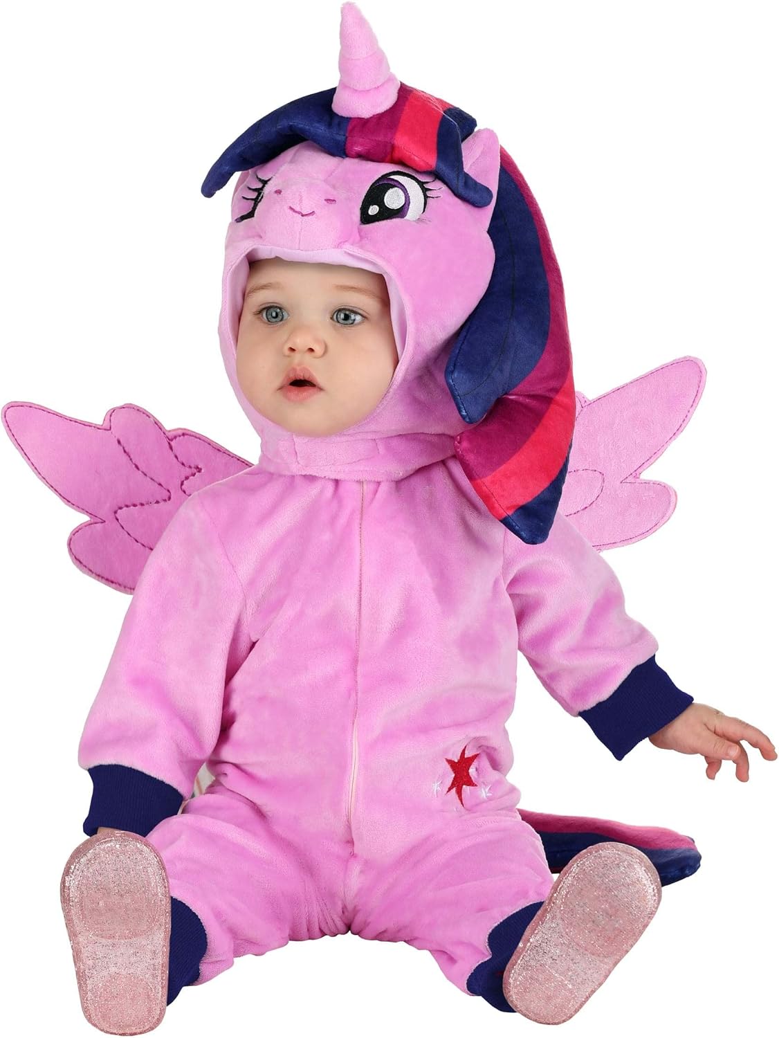 Infant Twilight Sparkle My Little Pony Costume with Jumpsuit and Hood