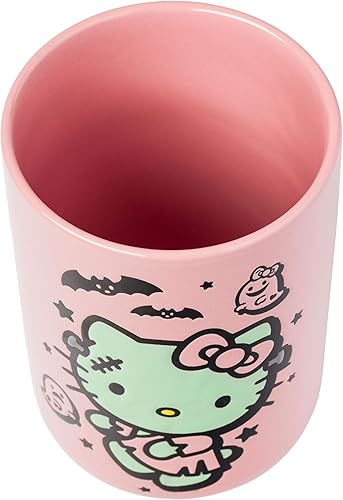 Miniatura 10 de Silver Buffalo Sanrio Hello Kitty - Tarro de cerámica para galletas (mediano)