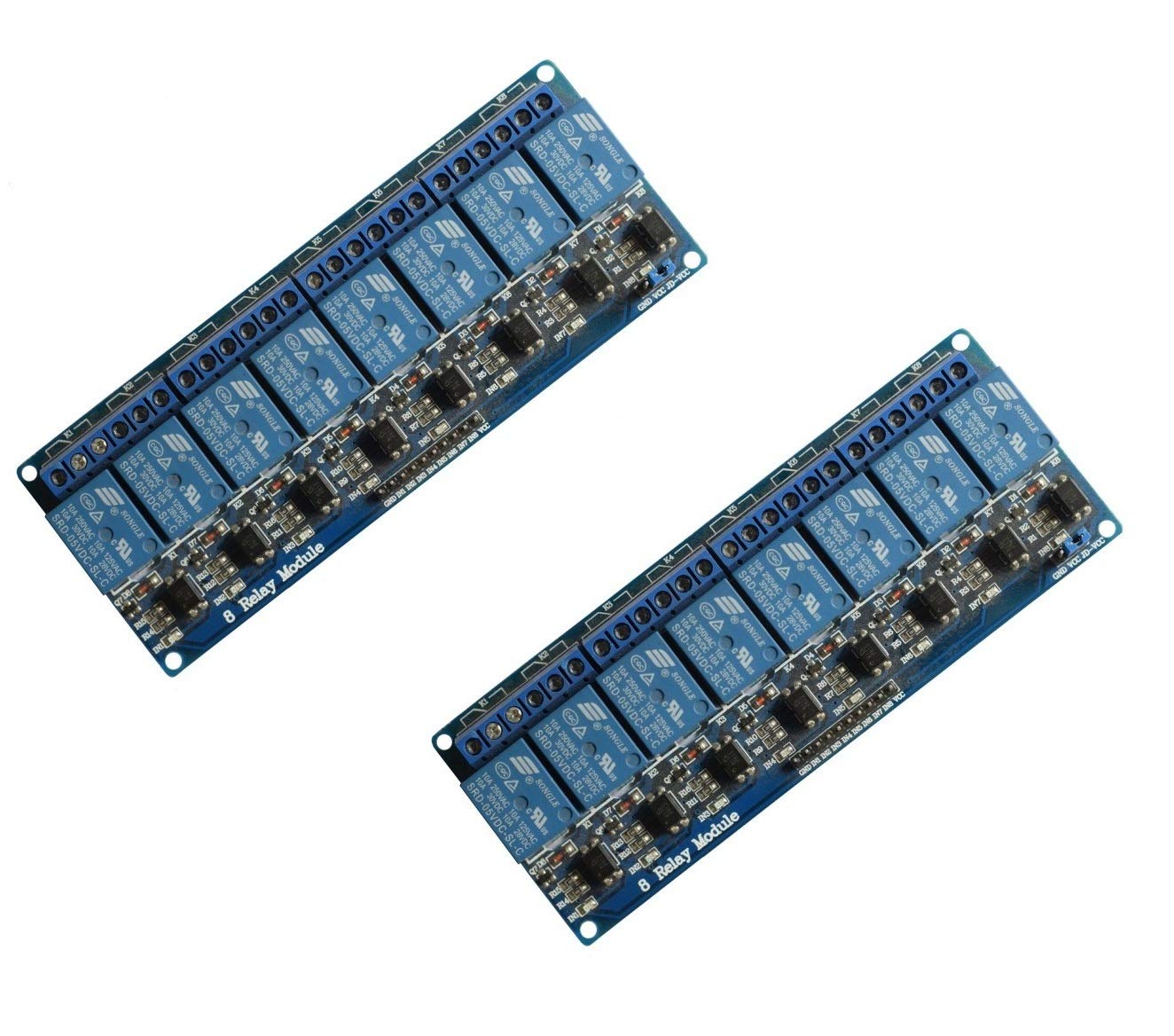 See full amazon price history chart for Robotbanao 8-Channel 5V Relay Board Expansion Module With Optocoupler - Pack Of 2 Robotbanao 8-Channel 5V Relay Board Expansion Module With Optocoupler - Pack Of 2 (B08THBX8QL) Amazon Price History, Amazon Price Tracker