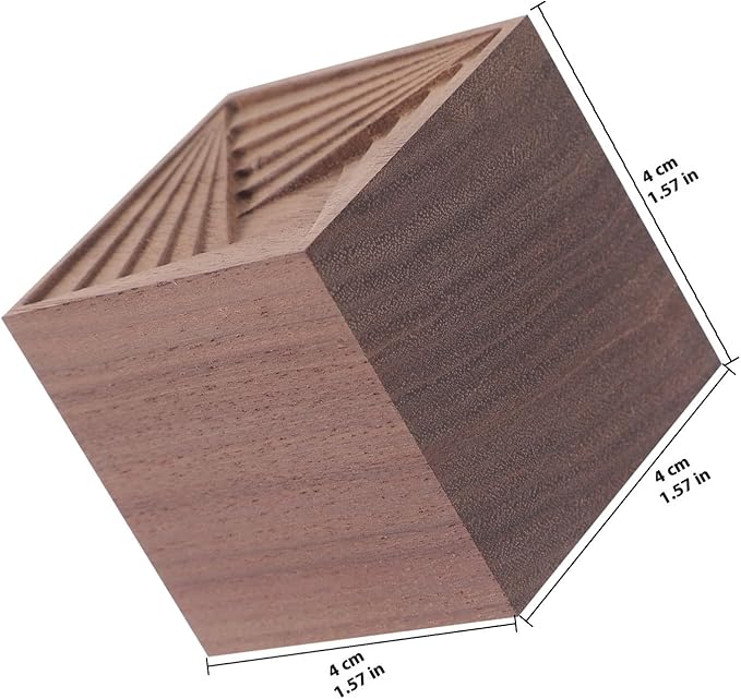 Difusor de Aromas Beavorty Madera Nogal Negro 4cm Portátil miniatura 3