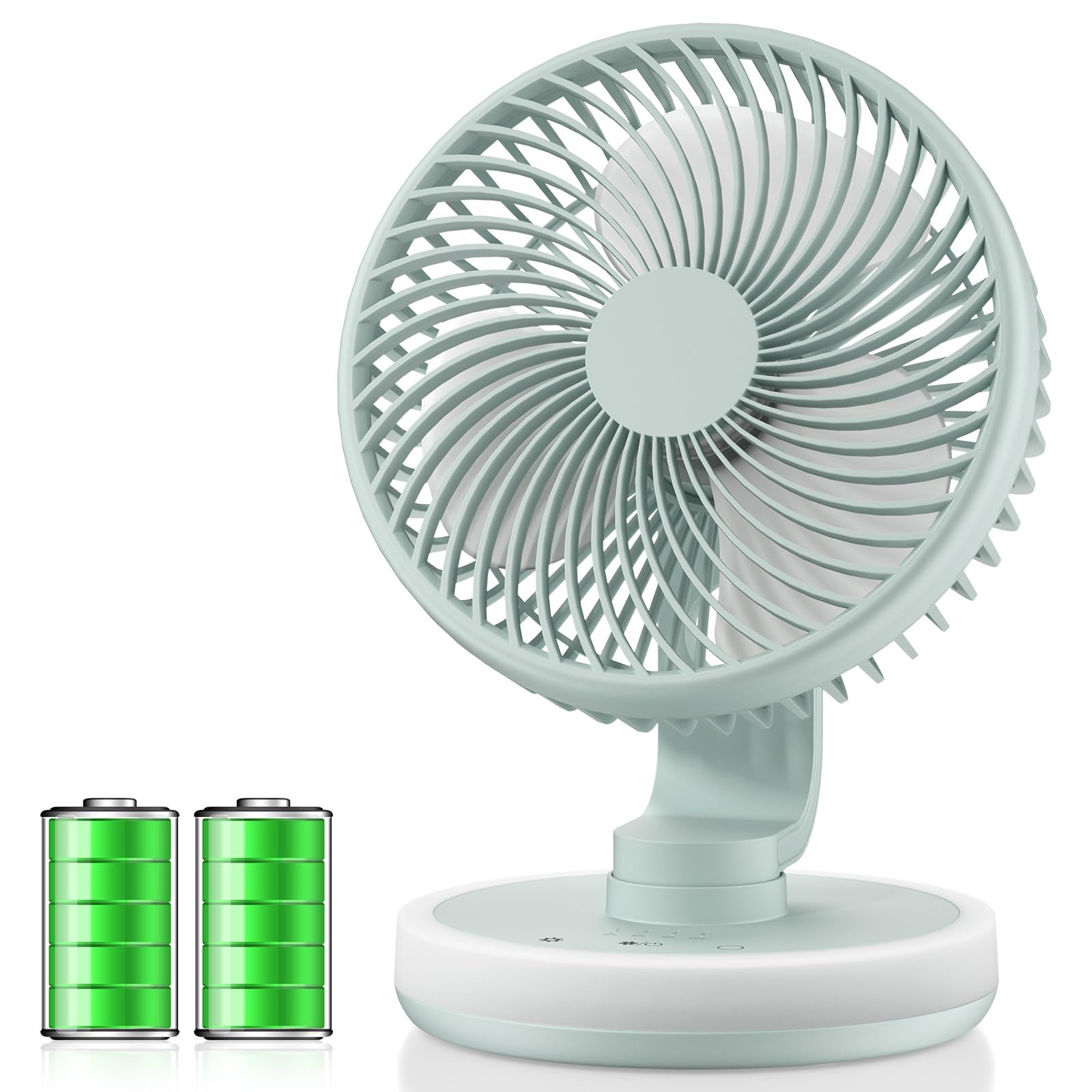 Amazon.co.jp: 【2025新登場 極静音&夜灯機能】Tillmulya 卓上扇風機