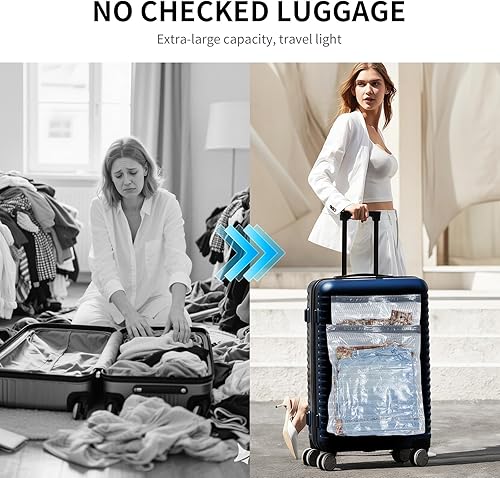 Miniatura 2 de 16 bolsas de sellado al vacío para ropa con bomba de aire eléctrica, ahorro de espacio de compresión, bolsas de almacenamiento al vacío para