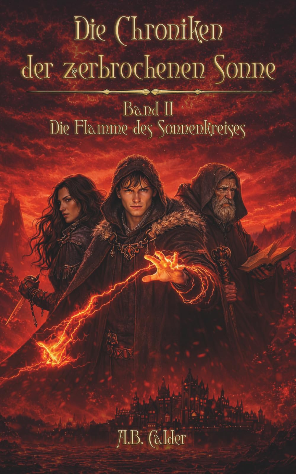 Die Flamme des Sonnenkreises (Die Chroniken der zerbrochenen Sonne)