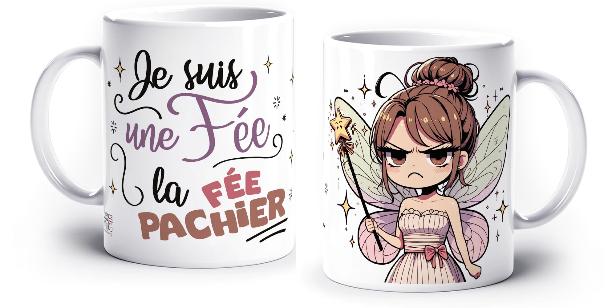 Tasse à Coudre Avec Inscription « Näh-Fee » - Transforme Chaque