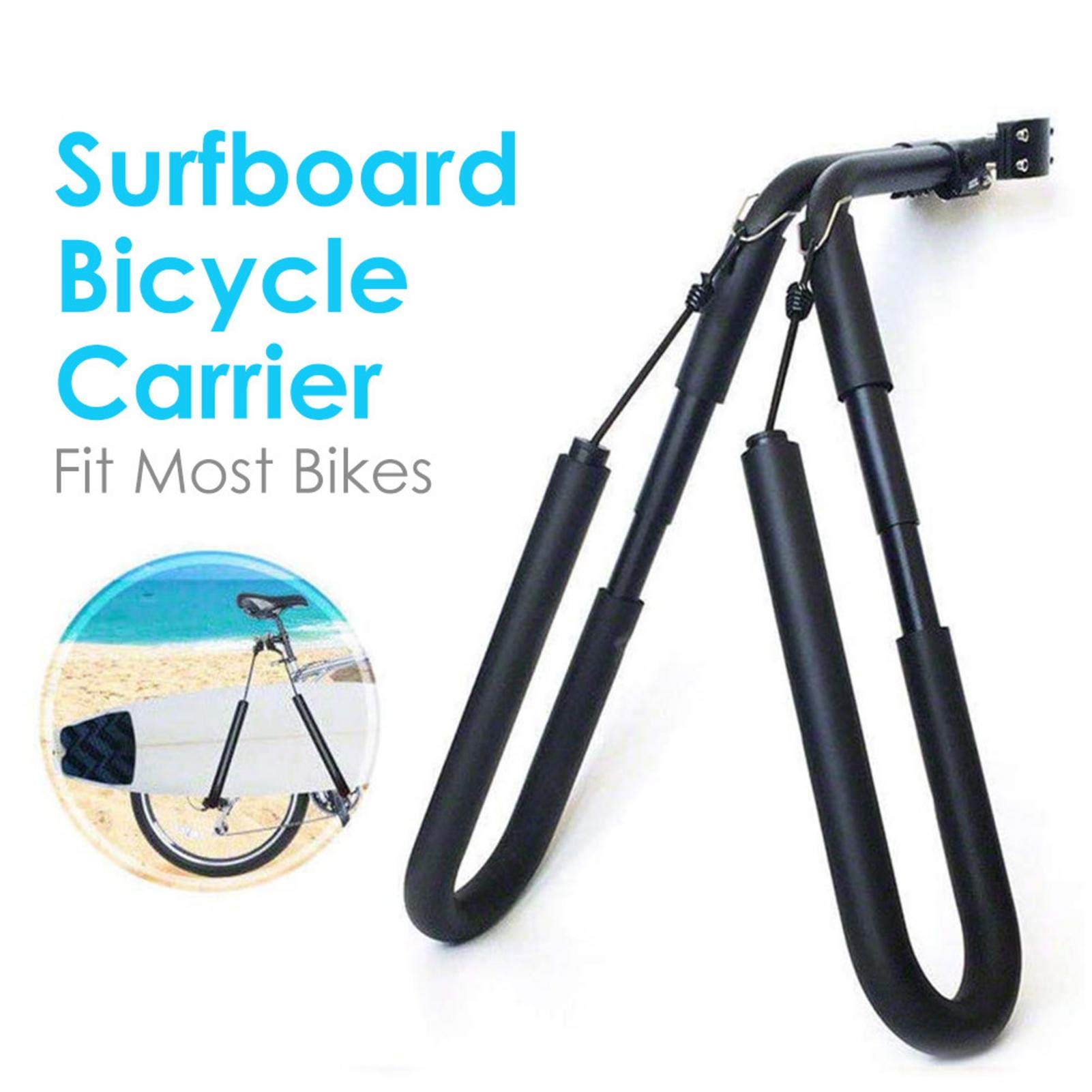 Amazon | 自転車用サーフボードホルダー、ポータブル自転車
