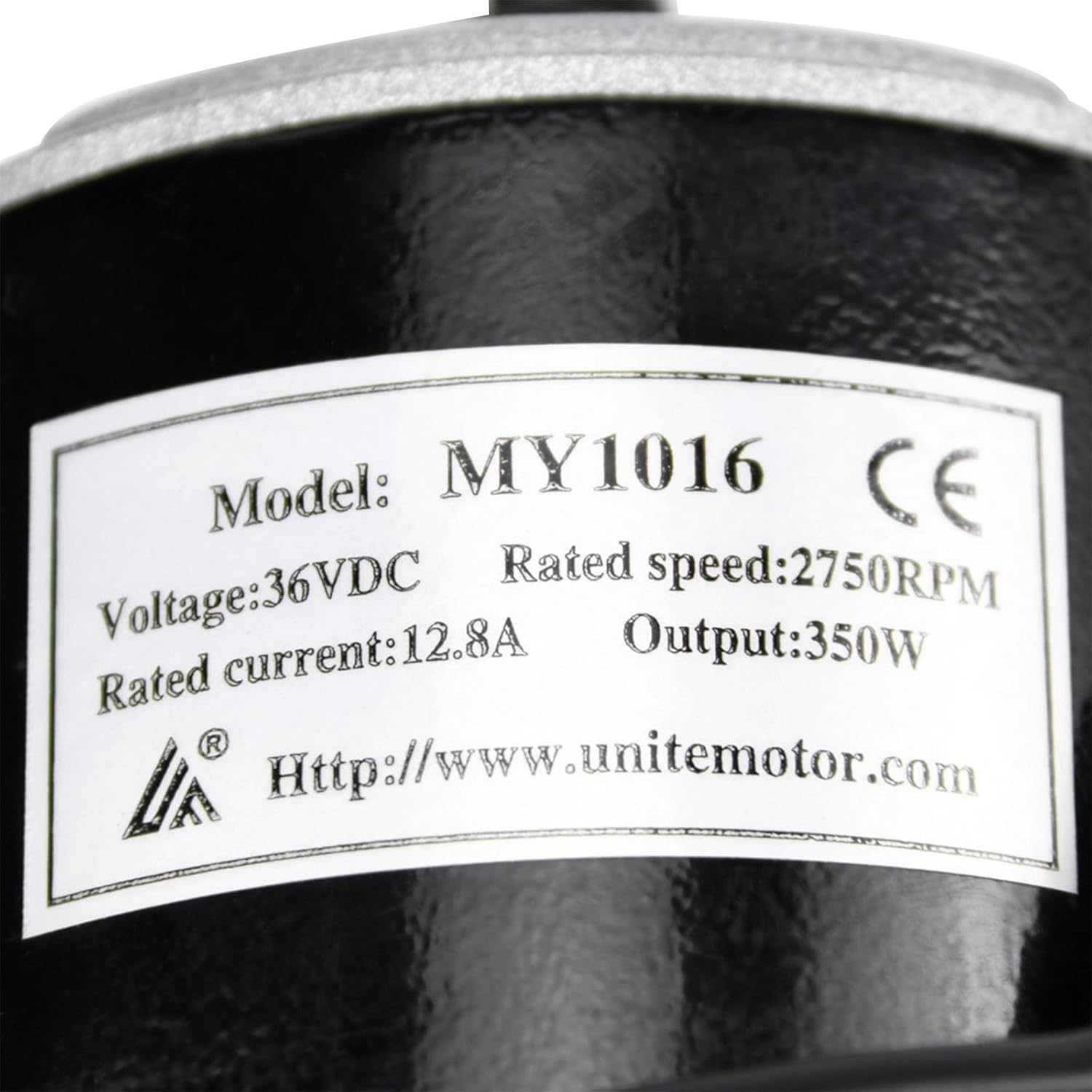 36V 350W Brushed DC Motor MY1016 2750RPM for Electric Scooter Go Kart Bicycle e Bike Tricycle Moped ATV Quad Buggy Drift Trike Mini Bike Pit Dirt Bike