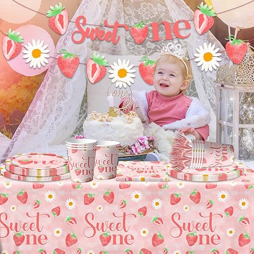 Miniatura 23 de 142 suministros para fiesta de cumpleaños de color oro rosa, vajilla rosa, plato llano y mantel desechable, mantel, para fiesta de cumpleaños