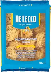 De Cecco Macarrão Trigo Grano Duro Tagliatelle 203 Pacote 500g