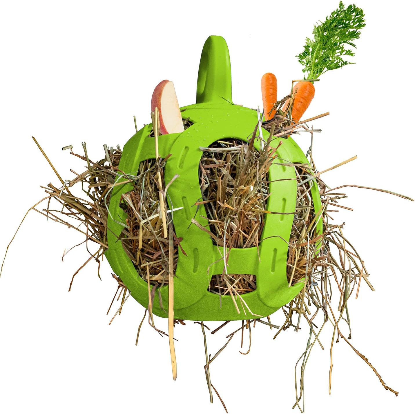 Horsemen's Pride Jolly Hay Ball Stall Toy for Horses, Green